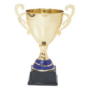 Italian Design Gold/Blue Cup 196