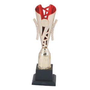 Italian Design Gold/Red Vase 204