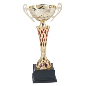 Italian Design Gold/Red Cup 252